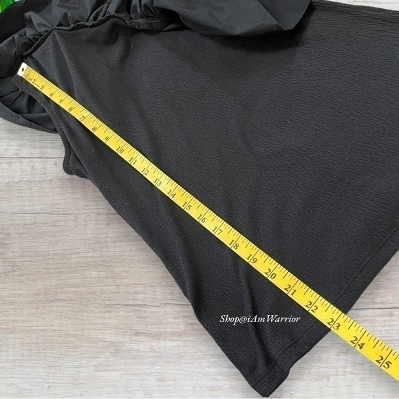 Who What Wear black ruffle one shoulder top *shop@iamwarrior - Picture 6 of 8